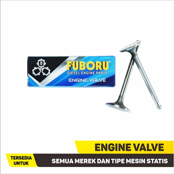 Engine Valve DongFeng S 195 / S 1100 Engine Diesel Parts Fuboru Indonesia 