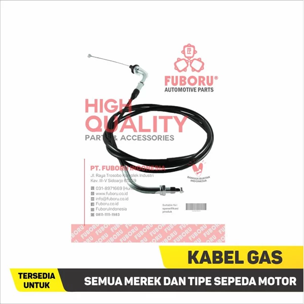 Kabel Gasb Honda Beat Fuboru Indonesia ( Kabel Lainnya )